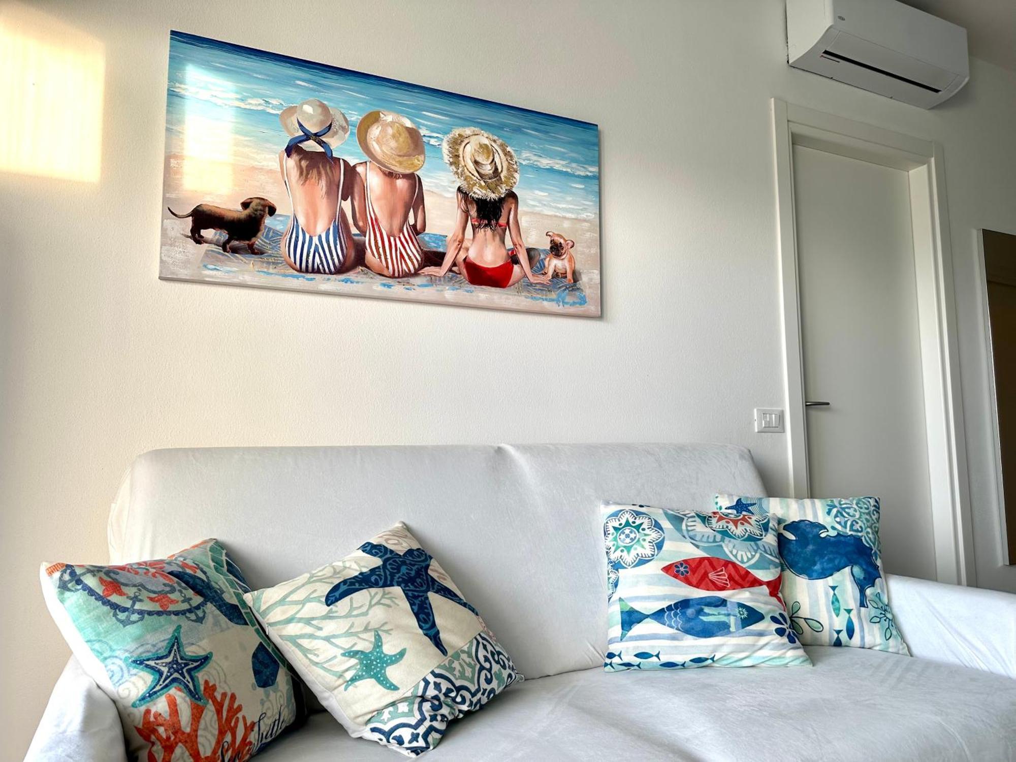 Beach Front Apartment Sabbiadoro Lignano Sabbiadoro Bagian luar foto